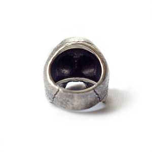 Кольцо серебряное череп, чернение. Ivan Shkuratov