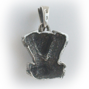 Байкерская атрибутика-Байкерская подвеска серебряная двигатель