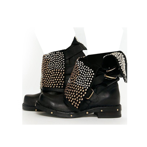 Байкерская атрибутика-Фурнитура конус стальной для ремней обуви, одежды