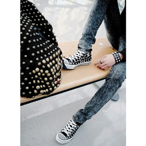 Байкерская атрибутика-Фурнитура полусфера стальная для ремней обуви, одежды.