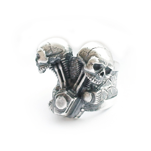 Кольцо серебряное, чернение.