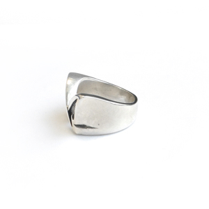 Кольцо серебряное, чернение.