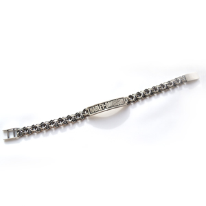 Браслет серебряный Harley-Davidson, чернение.