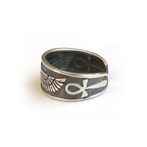 Кольцо серебряное 