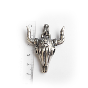 Подвеска серебряная, чернение.