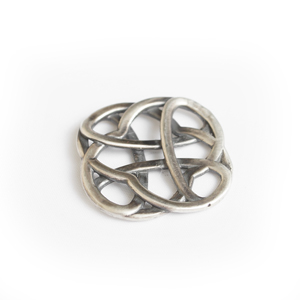 Подвеска серебряная, чернение.