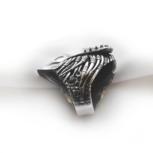 Кольцо серебряное 