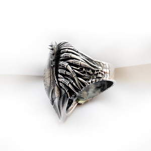 Кольцо серебряное 