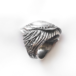 Кольцо серебряное 