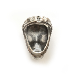 Кольцо серебряное, чернение. 