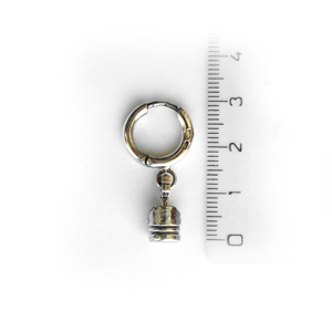 Серьга серебряная 