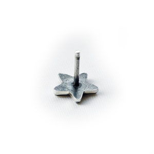 Серьга серебряная 